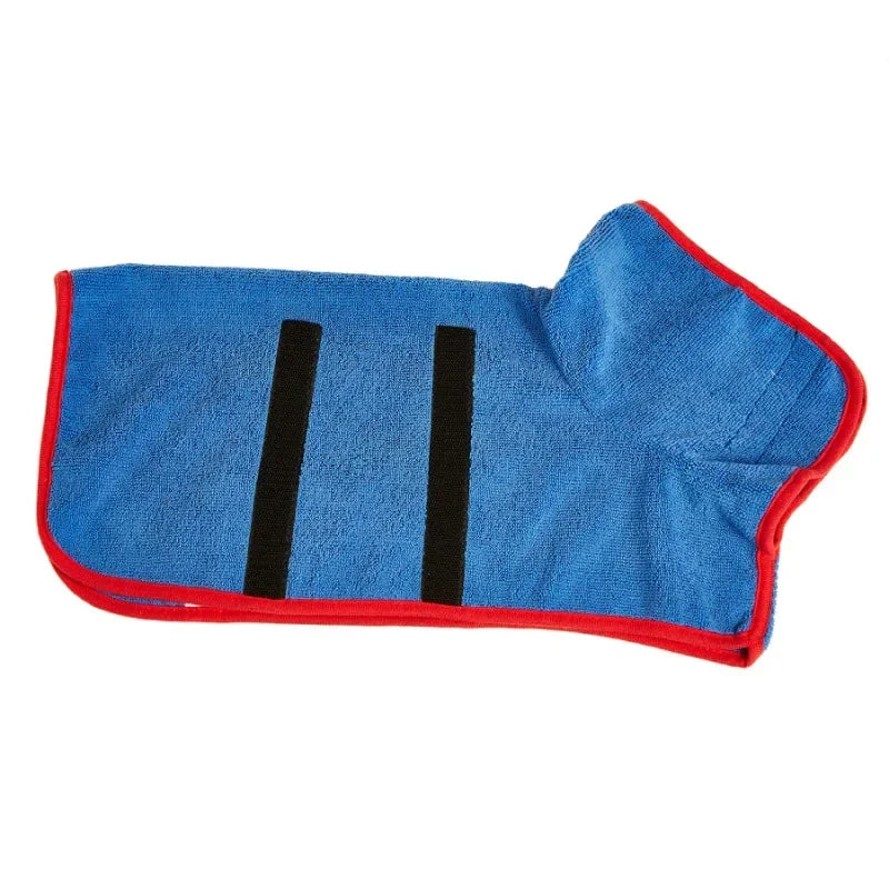 Absorbent Dog Bathrobe — Quick-Drying Wrap for Small & Large Dogs