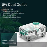 Ultra-Silent Aquarium Air Pump (Low Noise, Adjustable Flow, Multi-Outlet)