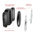 4-Pack GPS Smart Tag for Apple Find My - Magnetic Silicone Anti-Loss Kit for Pets & Cars