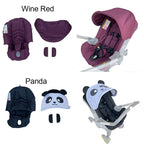 Stroller Accessories Kit — Seat Cushion, Canopy Sunshade & Change Kit for Doona & FooFoo Car Seat Strollers
