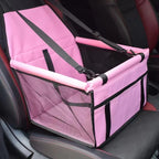Dog Car Seat with Storage Pockets (Universal, Non-Slip, Small & Medium Dogs)
