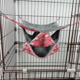 Sugar Glider Hammock — Warm Layered Hanging Bed for Small Pets