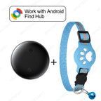 GPS Pet Collar Tracker Kit for Android - Google Find My Compatible