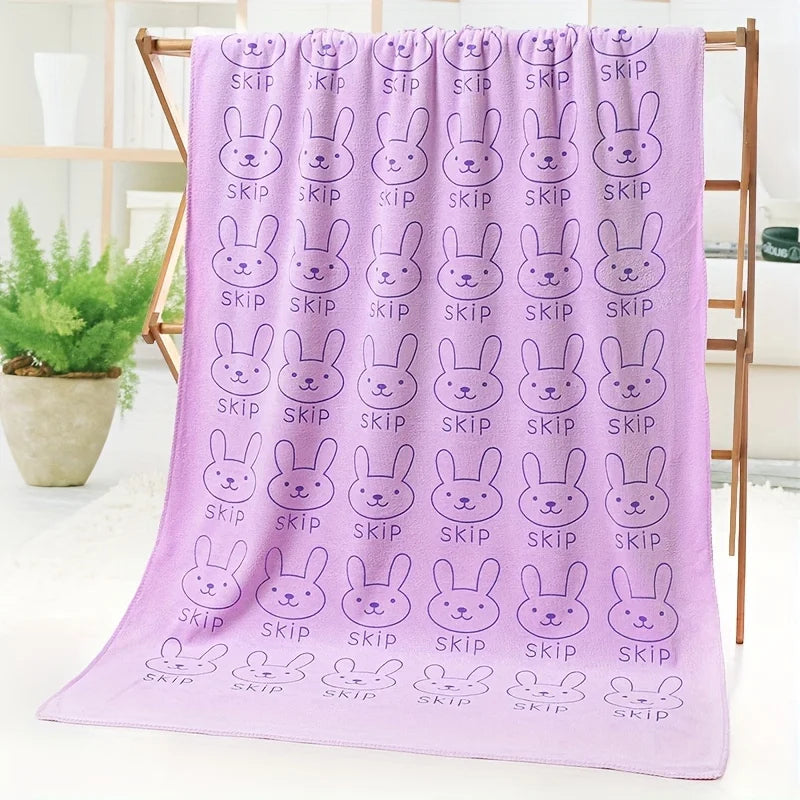 Ultra-Absorbent Microfiber Pet Towel — Fast-Drying for Dogs & Cats