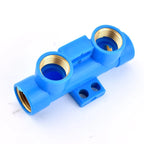 Water Pipe Splitter Distributor (4/5/6-Way, 1/2" Thread, Drain Switch)