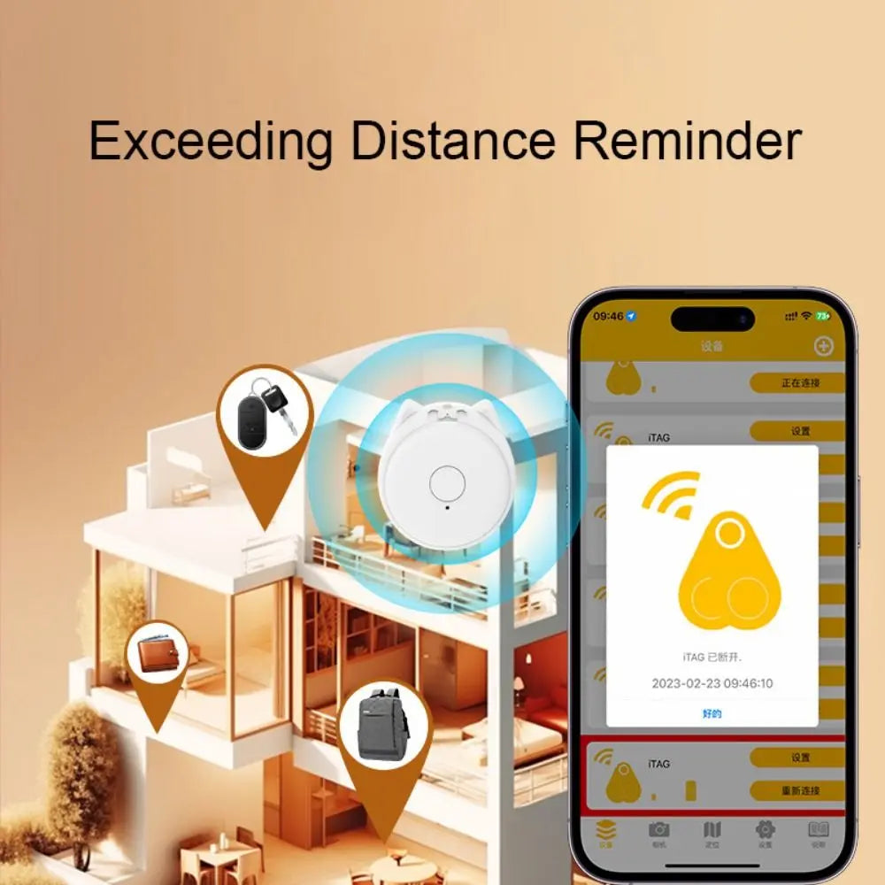 Cartoon Bluetooth 5.2 GPS Tracker for Pets, Kids & Elderly