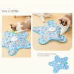 Star-Shaped Automatic 3-Speed Cat Toy — Chew-Proof Mental Stimulation Trainer