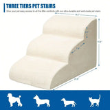 High-Density Foam Pet Stairs for Beds & Couches