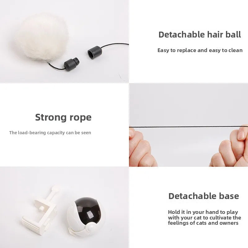 Automatic Lifting Ball Cat Toy — Electric Self-Play Indoor Toy