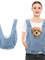 Extra-Large Pet Carrier Chest Bag (Waterproof, Outdoor, Dog & Cat)