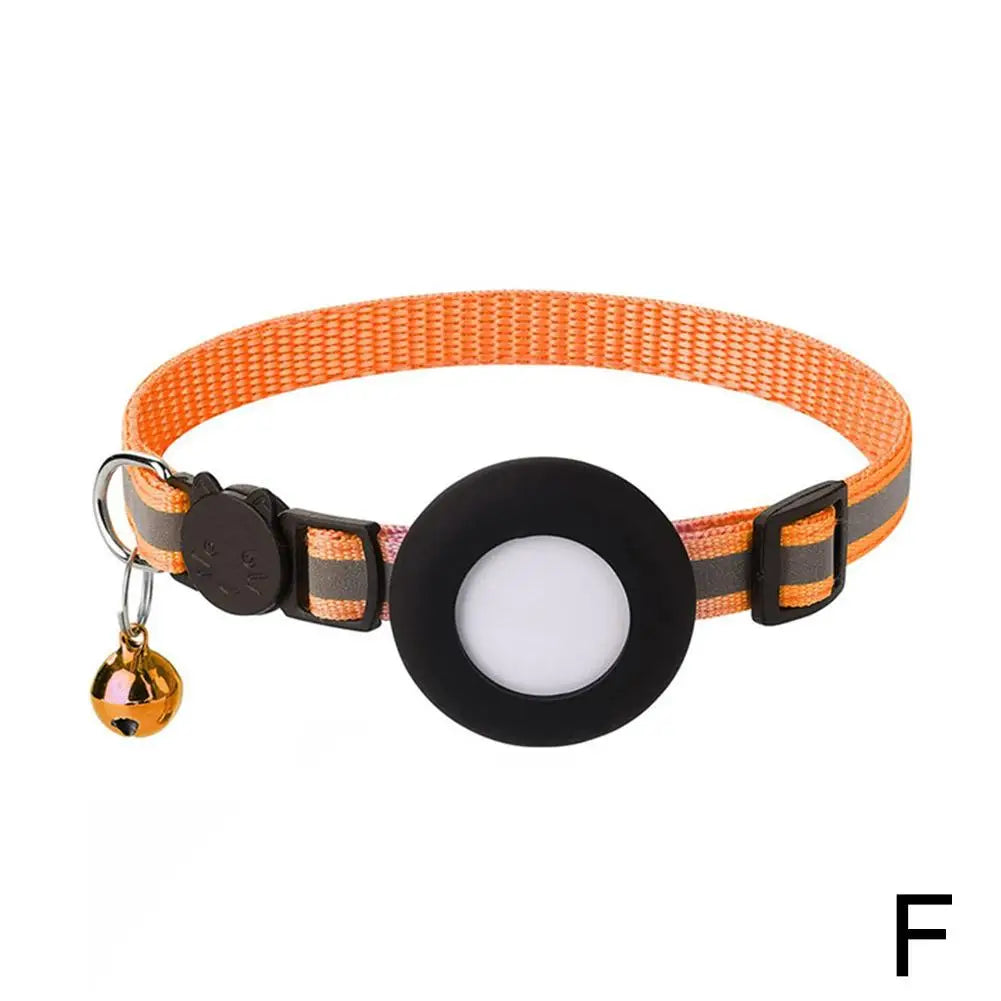 Reflective Breakaway Cat Collar with Bell — Safety-Release Design