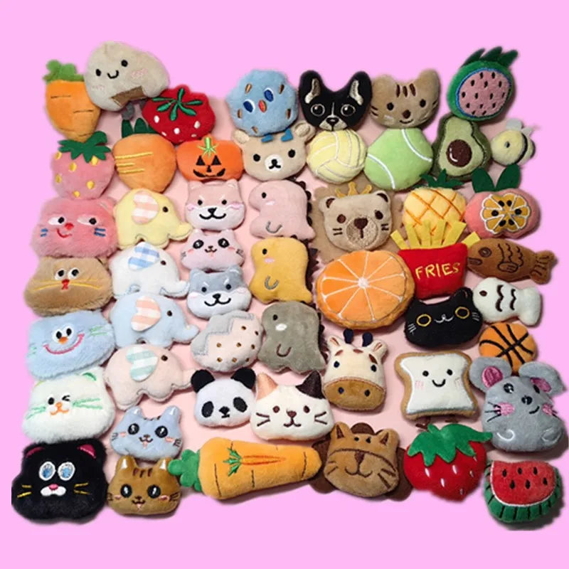 Catnip-Filled Plush Cat Toys
