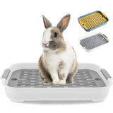 Corner Toilet Box for Small Pets — Compact Litter Tray