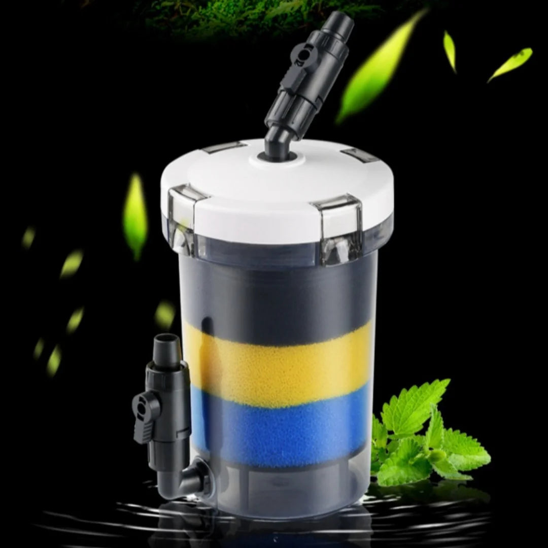 SUNSUN External Aquarium Filter Canister (Silent, Freshwater & Saltwater, 55 Gal)
