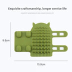 Self-Cleaning Silicone Corner Scratcher & Grooming Comb