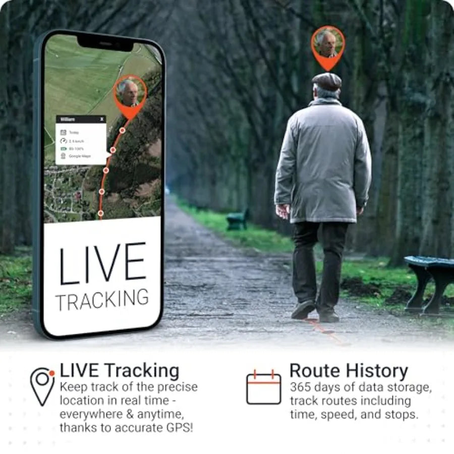 PAJ Allround Finder 4G GPS Tracker - Cars, Motorcycles & Seniors SOS