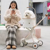 Portable Folding Travel Pet Stroller