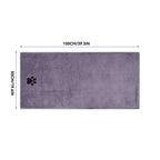 Microfiber Pet Bath Towel — Super Soft Absorbent Towel for Dogs & Cats