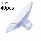 Aquarium Suction Cup Air Tube Holders 10–100 Pack Clear