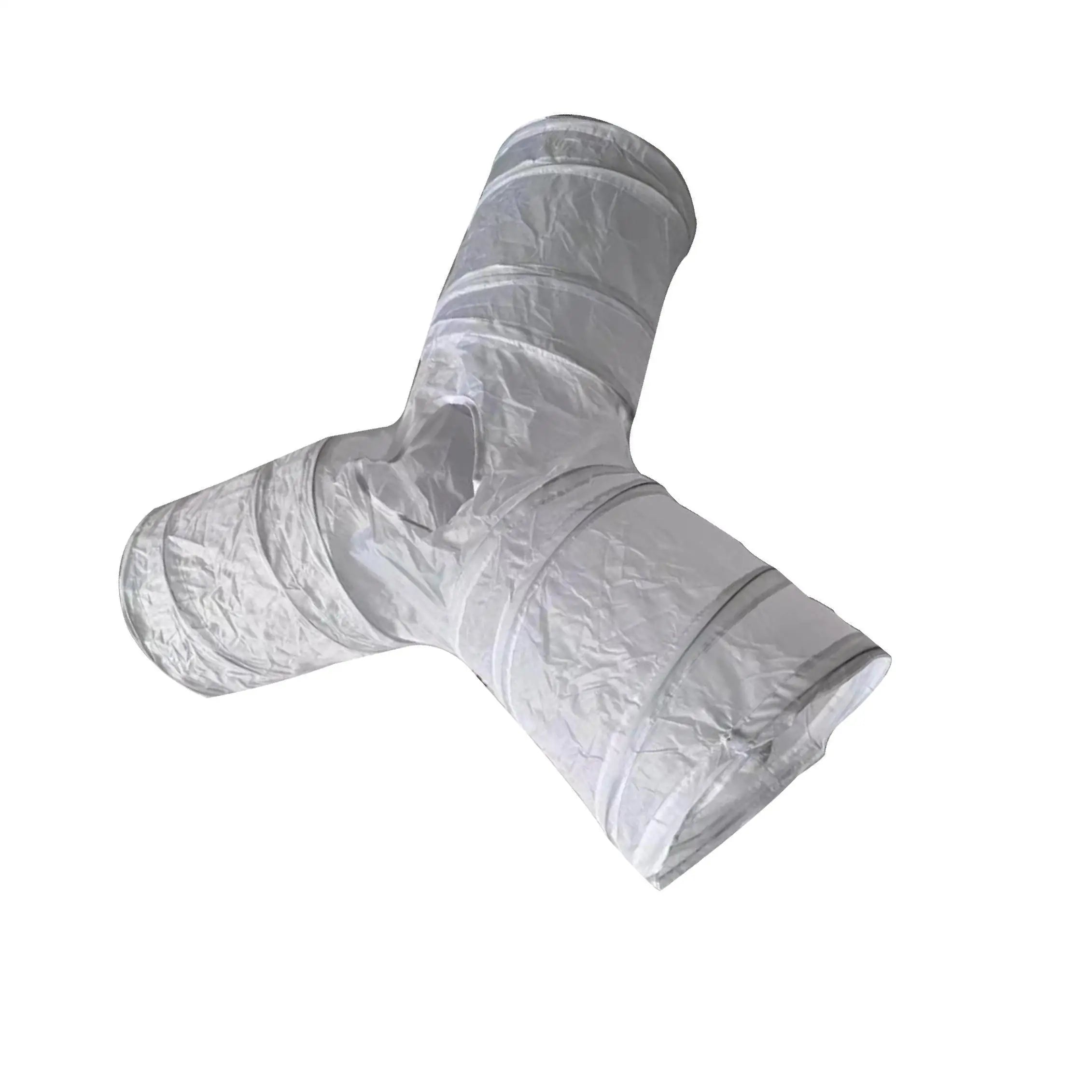 Y-Shape Foldable Cat Tunnel with Play Ball — 3-Entrance Tunnel Set