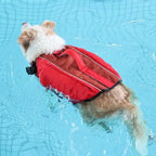 Dog Life Vest with Rescue Handle (Buoyancy Flotation, Adjustable)