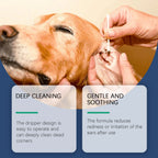 Pet Ear Cleaner Drops — Removes Mites, Wax & Odor, 60ml