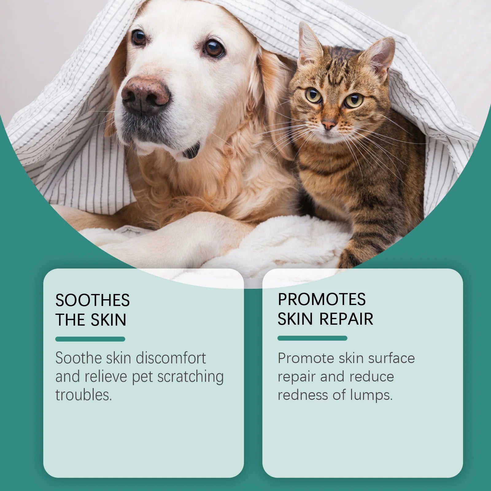 Pet Skin Repair Spray — Hypoallergenic Relief for Redness & Itching