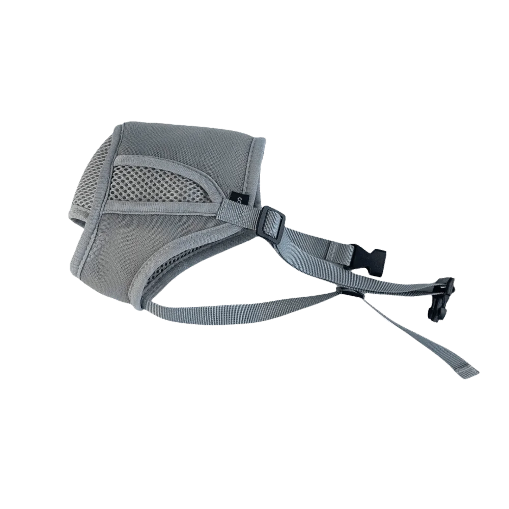 Dog Mesh Muzzle (Anti-Bite, Anti-Lick, Breathable, Adjustable)