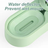 All-in-One Food & Water Bowl — Raised Feeder for Rabbits & Guinea Pigs