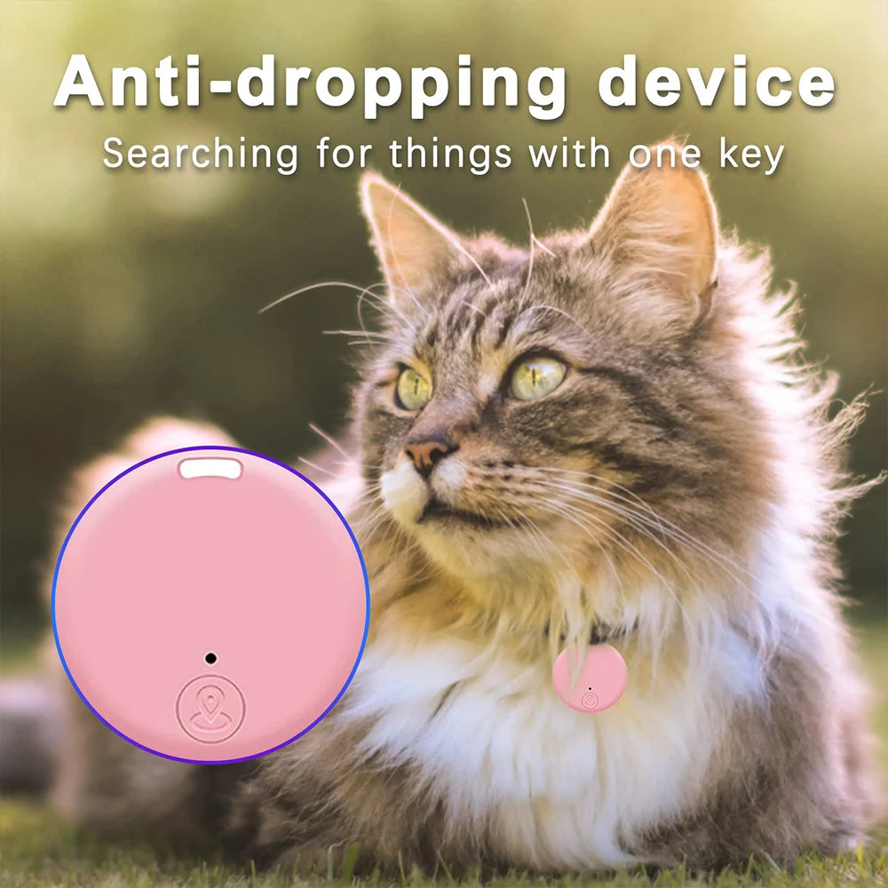 Mini Bluetooth GPS Anti-Loss Tracker for Pets, Kids, Bags & Keys - iOS & Android