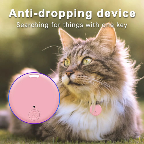 Mini Bluetooth GPS Anti-Loss Tracker for Pets, Kids, Bags & Keys - iOS & Android