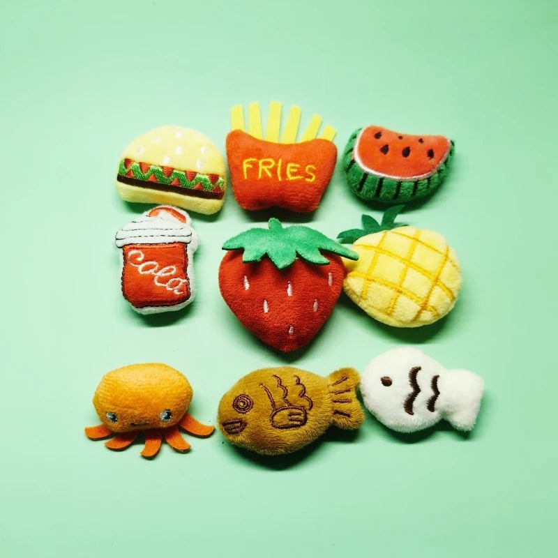Mini Catnip Chew Toy Set for Cats