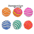Sisal Ball Cat Toys (4-Pack)