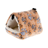 Cozy Small Pet Hideout Bed — Soft Cotton Hammock for Hamsters & Guinea Pigs