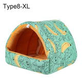 Small Animal Sleeping Nest — Warm Cotton Bed for Hamsters & Rabbits