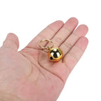 Gold & Silver Pet Collar Charms 2-Pack (Polished, Long-Lasting, Cat & Dog)