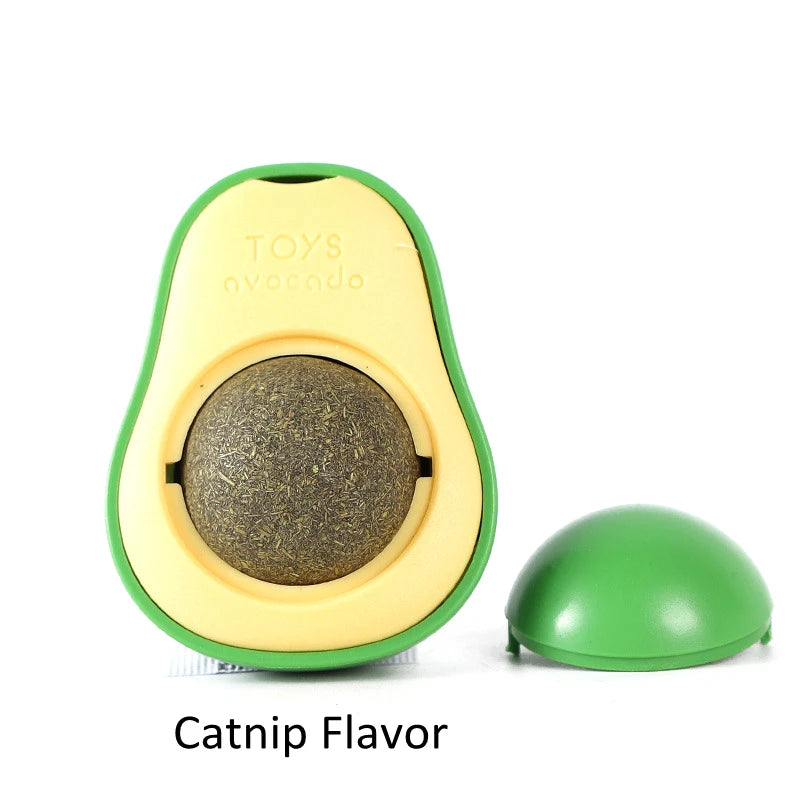 Avocado Catnip & Silvervine Ball — Bionic Play Toy for Cats