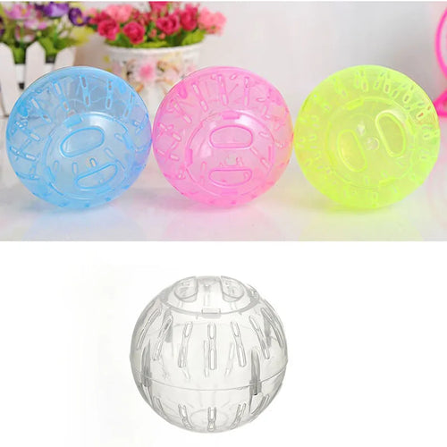 10cm Hamster Exercise Ball — Transparent Jogging Ball for Small Rodents