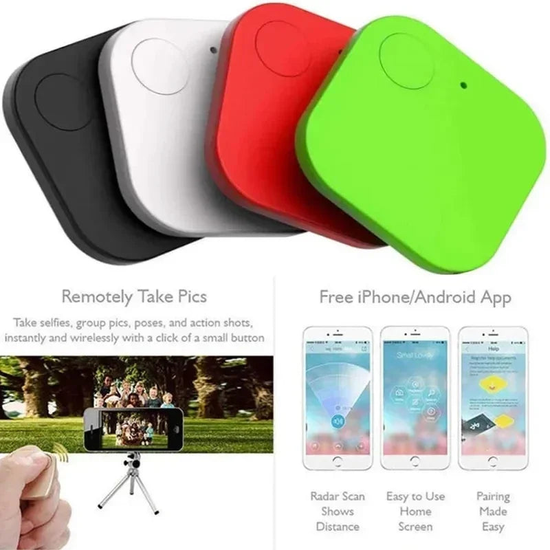 Mini Bluetooth Pet Tracker with Built-In Speaker - AirTag-Style Finder