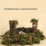 Natural Wood Grinding Chew Toy — Teeth Care for Hamsters & Rabbits