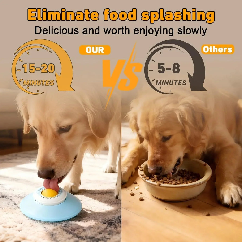 Dog Lick Bowl with Ball (Anti-Slip, Anxiety Relief Slow Feeder)
