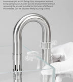 Stainless Steel Aquarium Lily Pipe & Oil Film Skimmer Set (WYIN Style)