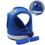 Reflective Escape-Proof Mesh Harness & Leash Set — For Cats & Small Dogs