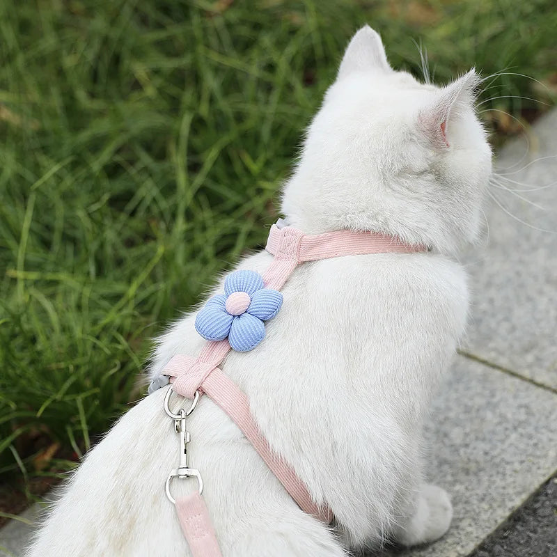 Step-In Harness & Leash Set for Cats & Dogs
