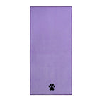 Microfiber Dog & Cat Bath Towel — Embroidered, Super-Absorbent, Two Sizes