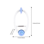 Door-Hanging Auto-Rebound Cat Teaser with 3 Catnip Mice — Retractable Indoor Play Toy