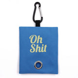 Canvas Dog Poop Bag Dispenser (Waste Bag Holder Set)