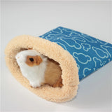 Fleece Small Pet Bed — Warm Winter Nest for Hamsters & Hedgehogs