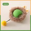 Smart Rolling Silicone Ball Cat Toy with Tail