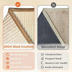 Sisal Cat Scratcher Hammock Chair for Large Cats
